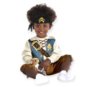 New Shipwrecked Pirate Halloween Costume 12-24 months